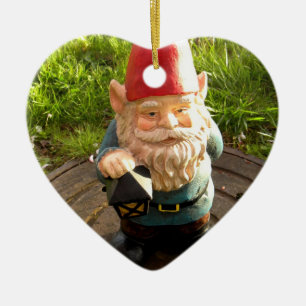 Manhole Gnome Ceramic Ornament