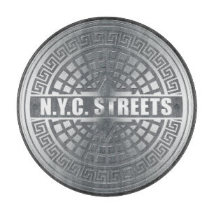 Manhole NYC Cutting Board