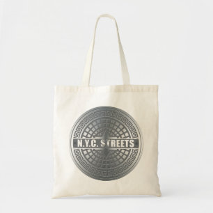 Manhole NYC Tote Bag