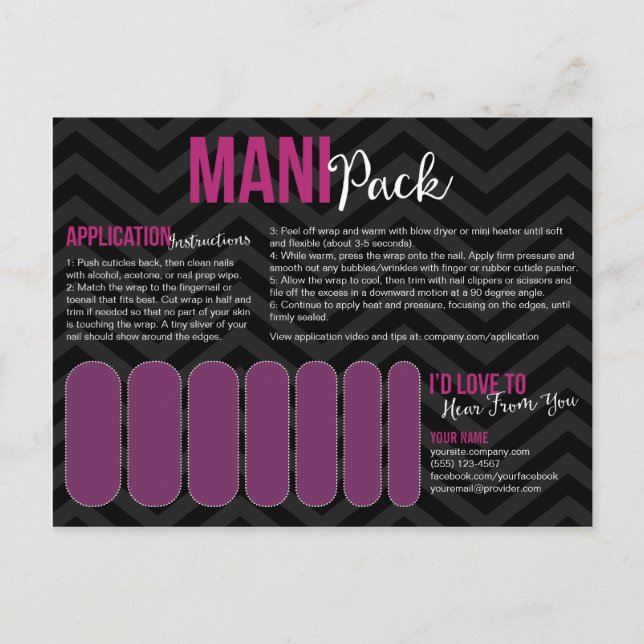 Mani Pack Postcards (Front)