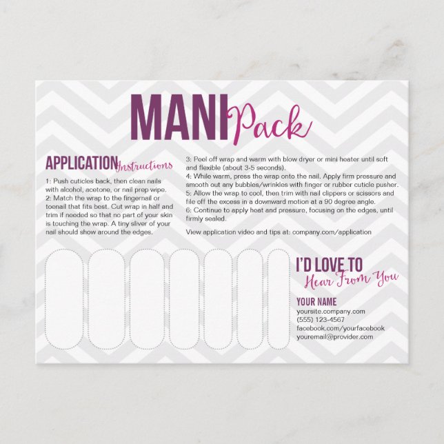 Mani Pack Postcards (Front)