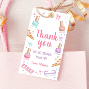 Mani-Pedi Party Manicure Pedicure Nail Polish Gift Tags