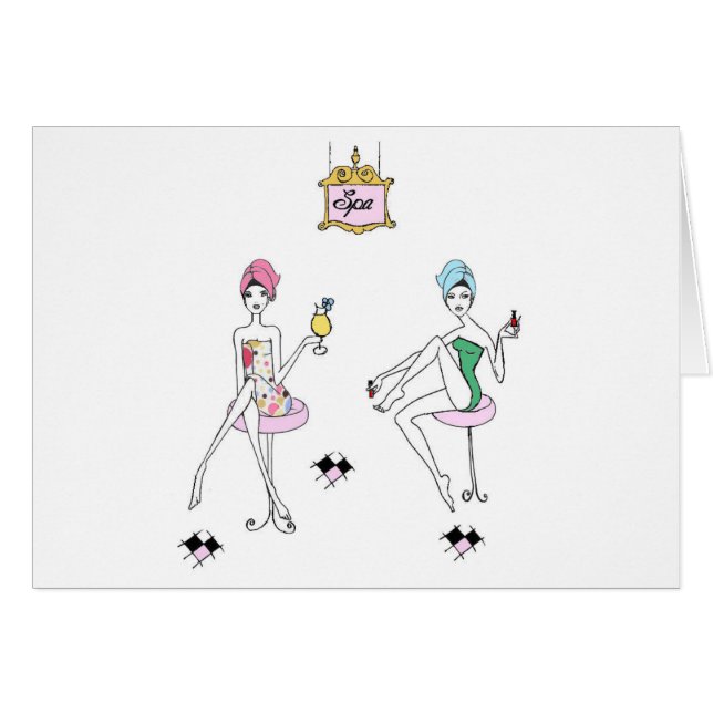 Mani-Pedi time! (Front Horizontal)