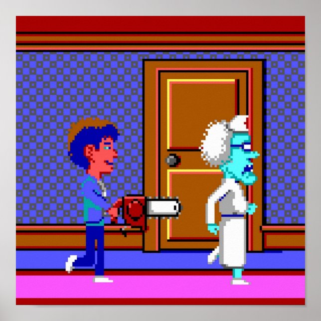 Maniac Mansion 01 Poster (Front)