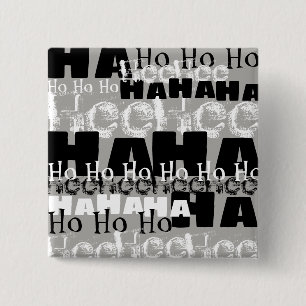Maniacal Laughter 15 Cm Square Badge