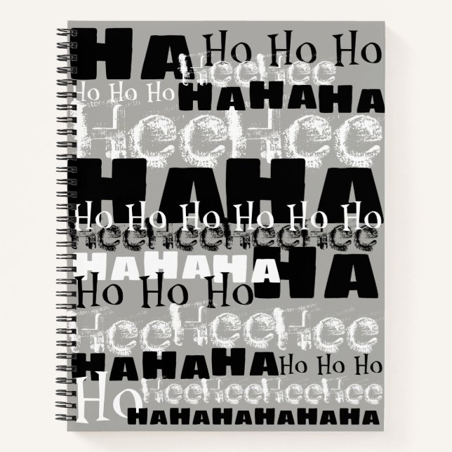Maniacal Laughter Notebook (Front)