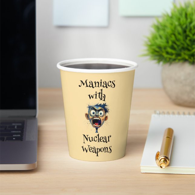 Maniacs Paper Cup (Insitu)