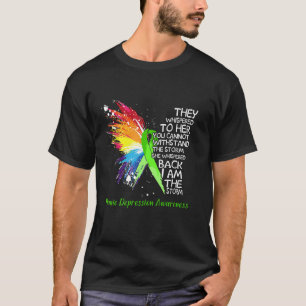 Manic Depression Awareness She whispered back i am T-Shirt