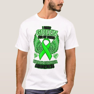 Manic Depressive Awareness Friend Support Ribbon T-Shirt