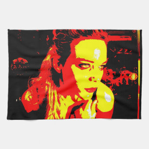 Manic Kin 2 Tea Towel