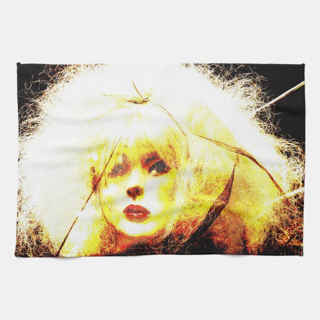 Manic Kin 4 Tea Towel (Horizontal)