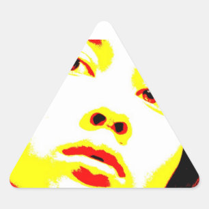 Manic Kin 6 Triangle Sticker