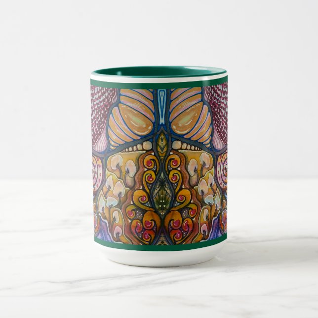 Manic Stained Glass Mug (Center)