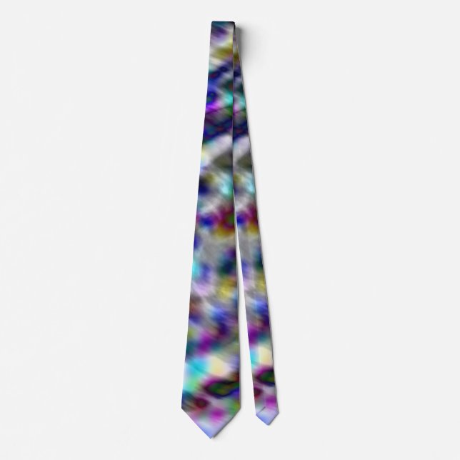 Manic Tie Dye Neck Tie (Front)