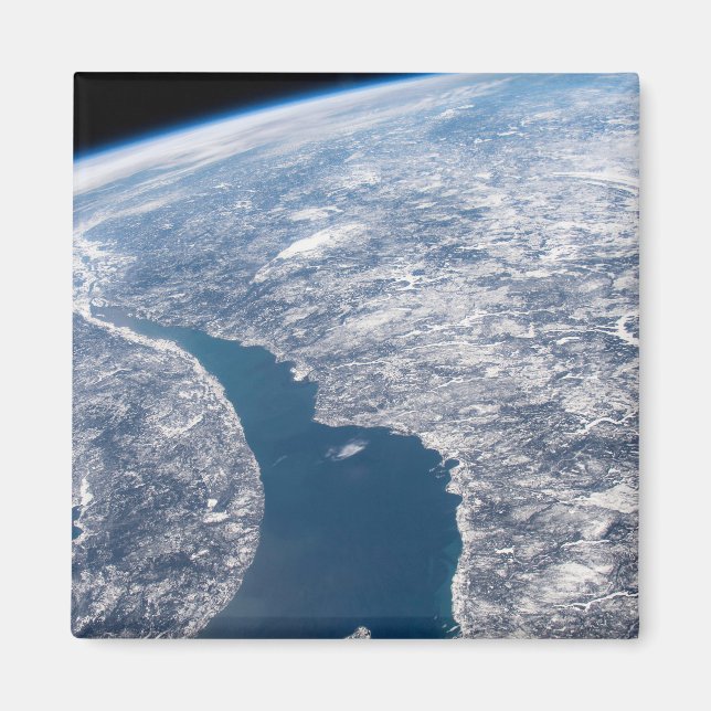 Manicouagan Crater And The St. Lawrence River Magnet (Front)