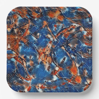 Manicure 4 paper plate