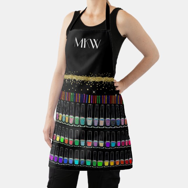 Manicure Nail Technician Apron (Insitu)