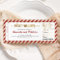 Manicure Pedicure Christmas Gift Ticket Voucher