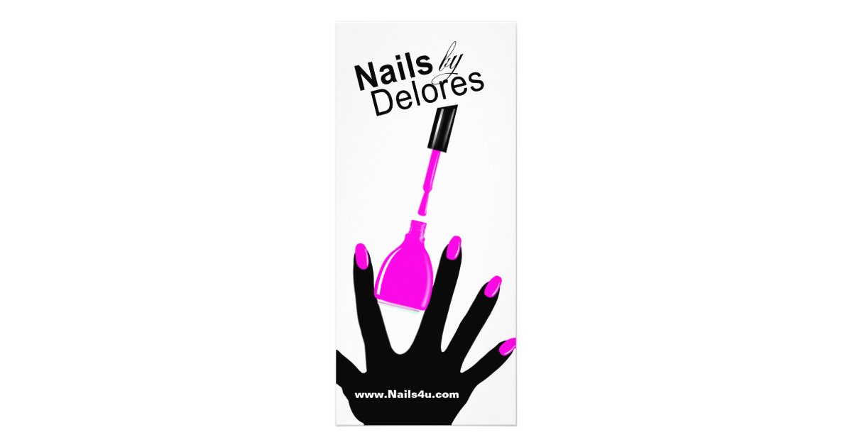 manicure-pedicure-coupon-menu-violet-zazzle