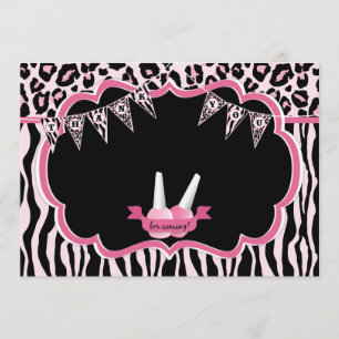 Manicure & Pedicure Spa Party Thank You Card