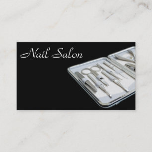 Manicure set business card