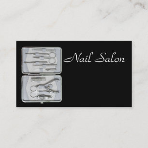 Manicure set business card