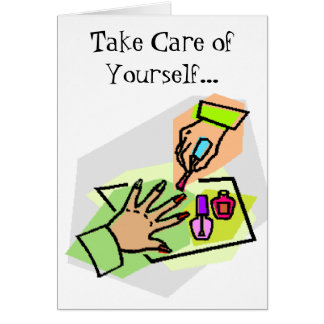 Manicure "Take Care of Yourself"
