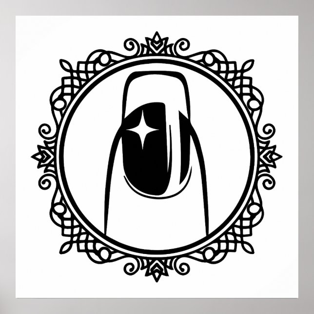 Manicurist Design is Beautiful Poster (Front)