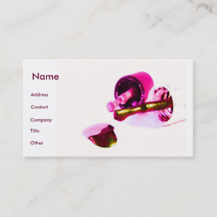 Manicurist In Pink Business Card