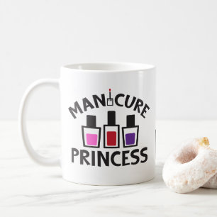 Manicurist Nail Tech Cosmetologist Manicure Salon Coffee Mug
