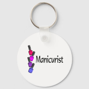 Manicurist Polish Key Ring