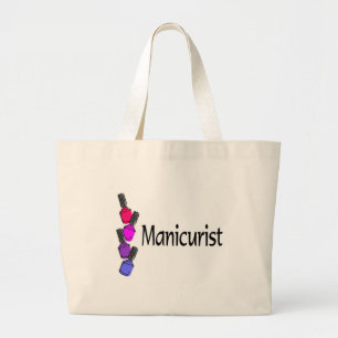 Manicurist Polish Large Tote Bag