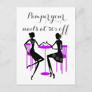 Manicurist Sale Postcard