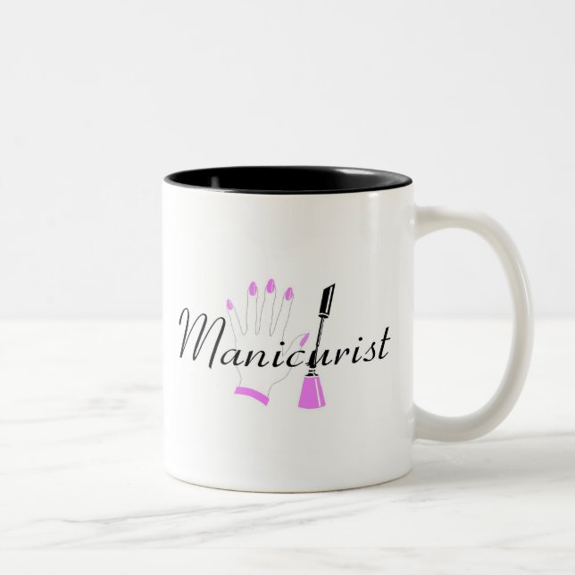 Manicurist Two-Tone Coffee Mug (Right)