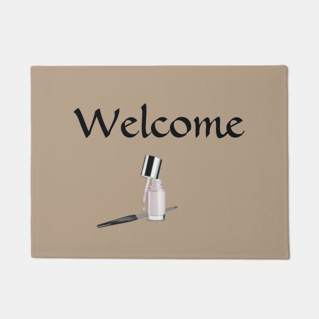 Manicurists Do It With Finesse Doormat (Front)