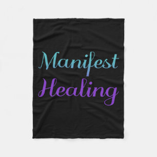 Manifest Healing Suicide Prevention Premium Fleece Blanket
