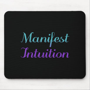 Manifest Intuition Suicide Prevention Awareness Mouse Pad