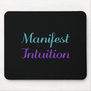Manifest Intuition Suicide Prevention Awareness Mouse Pad
