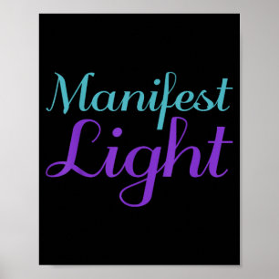 Manifest Light Suicide Prevention Awareness Design Poster