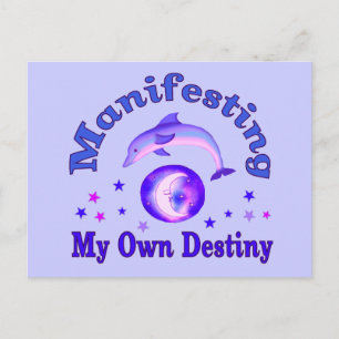 Manifest Own Destiny Postcard