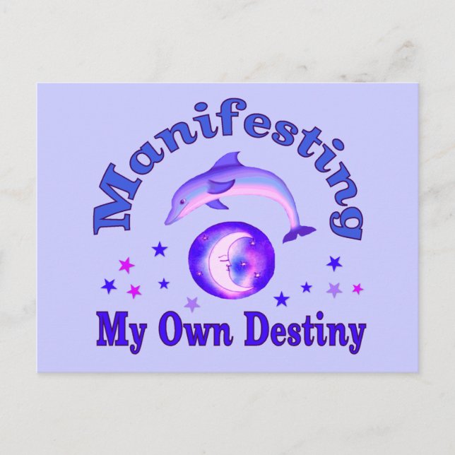 Manifest Own Destiny Postcard (Front)