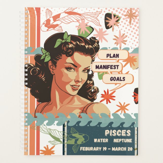 Manifest Planner - Pisces  (Front)