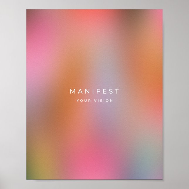 Manifest Your Vision 03 Poster (Front)