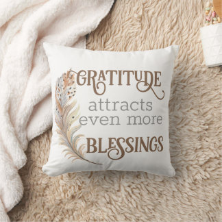 Manifestation affirmation custom cushion