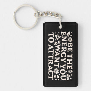 Manifestation affirmations law of attraction key ring