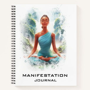 *~* Manifestation Manifesting  Yoga Woman AP85 Notebook