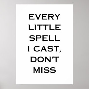 Manifestation Quote Typography Design Poster