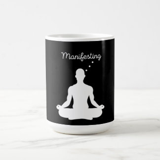 Manifesting Meditation Visual for Positive Vibes a Coffee Mug