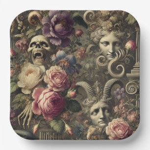 Manifesting Mythos – Gothic Victorian Paper Plate