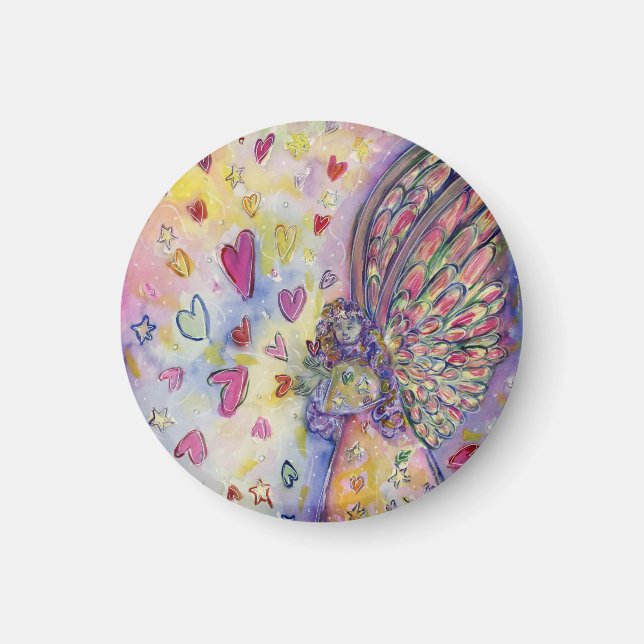 Manifesting Universe Angel Art Fridge Magnets (Front)